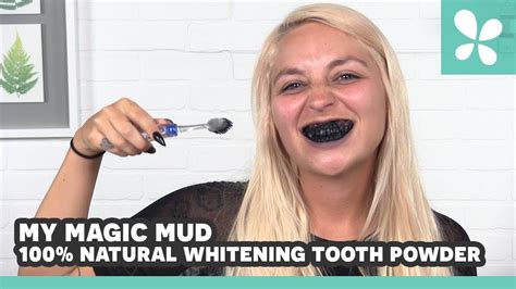 My magic mud whitening tooth powrder